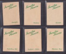 Tobacco silks, Kensitas Flowers 2nd series large sized (set 40 cards all in original folders)