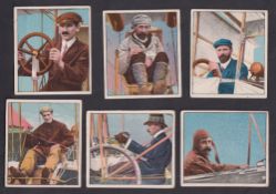 Cigarette cards, USA, United Cigar Stores Co, The Aviators (23/25, missing Baldwin & Brookins) (gen.