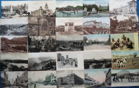 Postcards, South Africa, a collection of approx. 147 cards, with many street scenes, towns and
