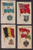 Tobacco silks, ATC, National Flags & Arms, ref S37, 'X' size, all with 'Factory No 64' base (36/