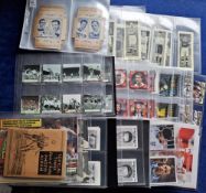 Trade cards, Football, several hundred cards, many issuers including Topical Times, Merlin,