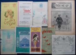 Ephemera, a collection of approx. 25 items of mixed ephemera inc. theatre programmes at Hippodrome