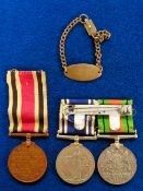 Medals, Military and Police, 3 medals to comprise 'For Faithful Service in The Special Constabulary'