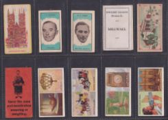 Trade cards, 18 scarcer / unusual type cards, Clevedon Football Managers (2), Barratt Prominent