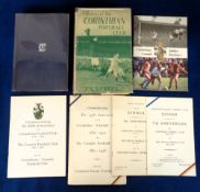 Corinthian Casuals Football Club. Selection of 7 items, two hardbacked books, 'Annals of The
