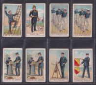 Trade cards, Pascall, 31 cards from various series, Royal Naval Cadet series (18 cards, 9