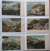 Postcards, a mixed foreign collection of approx. 210 cards in modern album, includes Hong Kong (11),