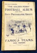 The Golden Penny Football Album 1903/04, 32 pages containing 50 photographic team groups plus