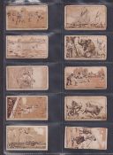 Trade cards, Sports of the World series, 67 cards from 3 issuers; MacRobertsons (22 cards, including