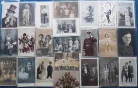 Postcards, Entertainment, a collection of approx. 46 cards, mostly early 20th C. Includes