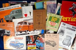 Motoring, a large qty. of motoring brochures dating from the 1930s to the 70s (though most 1950s/