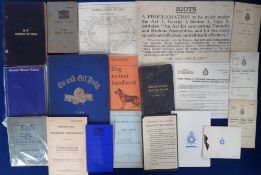 Ephemera, Police, a large collection of Police related ephemera dating from the 19th to the 20thC (