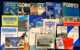 Portsmouth FC, a quantity of books, booklets, fixture cards, Year books, brochures etc, 1940's