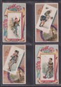 Cigarette cards, USA, Duke's, Terrors of America & their Doings, 'X' size, 4 cards, 'Keep the pot