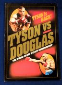 Boxing programme, Mike Tyson v James 'Buster' Douglas, World Heavyweight Championship Bout, 11