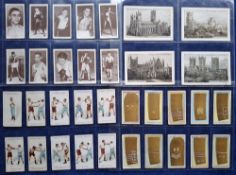 Cigarette cards, Churchman, 7 sets, Boxing, Boxing Personalities, Cathedrals & Churches (XL size),