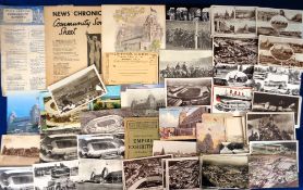 Wembley Stadium, a collection of 100+ postcards, some duplication, all views & scenes from Wembley