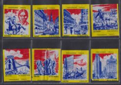 Wax Wrappers, Fleer, Treasure Trail, 48 different plus 3 wrappers each one in different colour (gd)