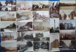 Postcards, a mixed UK topographical collection of approx. 67 cards with 35 RPs, mostly North of