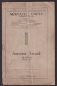 Newcastle Utd FC, Booklet, 'Souvenir Record Season 1926/27', 12 page booklet showing portrait