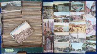 Postcards, a large collection of over 2200 mainly UK and foreign topographical cards, with many