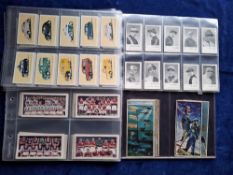 Trade cards, 9 sets, Soccer Bubble Gum Soccer Teams 1st, Daily Herald Jockeys, Vanguard Toy