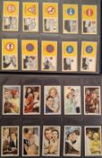 Cigarette & Trade cards, Large collection in 16 modern albums, many sets, also part sets and odds.