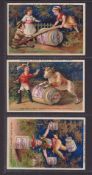 Trade cards, Liebig, Children's Games III, Ref s140. English edition (set, 6 cards) (gd/vg)
