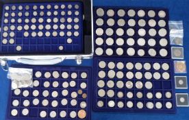 Coins UK, a selection of approx 400 coins to comprise Sandhill presentation packs and loose.