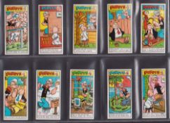 Trade cards, Primrose Popeye, 4 sets. 3rd series plus 4th series (3 different versions), Argyle Ave,