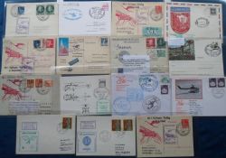 Postal History, Germany, a selection of 30+ Helicopter & Glider Mail covers (1950s - 1980s), all