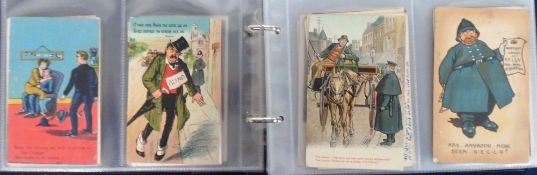 Postcards, Comic, a collection of approx. 132 police related cards, inc. many Bamforth. Artists