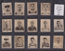 Cigarette cards, Phillips, Footballers (Photo back), 'K' size, comprehensive collection of approx.
