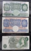 Bank Notes, a collection of approx 45 British bank notes to comprise 1 £20, 5 £10, 11 £5, 13 £1,