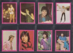 Trade stickers, Webcosa, Top Pop Stickers, part set, 33 stickers plus one wrapper, inc. Alice