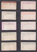 Trade cards, Brooke Bond Canada, 21 different coupons, card completion order forms, and album