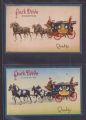 Cigarette Advertising Postcards, Gallaher Postcards (3), Tobacco Works, Belfast plus Park Drive