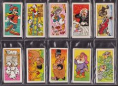 Trade cards, Animation & Cartoon, 5 sets Bassett / Barratt (3), Hanna Barbera Cartoon Capers, Disney