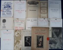 Entertainment, London Theatre Programmes, 260 programmes from circa 1880s to 1930s.Theatres