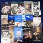 Ascot, a collection of 16 racecards all featuring the King George VI &Queen Elizabeth Diamond Stakes