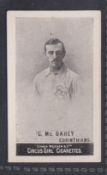 Cigarette card, Cohen, Weenen & Co, Heroes of Sport, Football, type card, C McGahey, Corinthians (