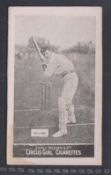 Cigarette card, Cohen, Weenen & Co, Heroes of Sport, Cricket, type card, Holland (sl stain to one