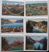 Postcards, a collection of approx. 580 mainly European cards in 3 albums, inc. Germany (220),