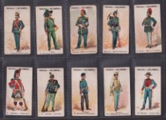 Trade cards, Belgium, Chocolate Antoine, Armies of the World, (set, 75 cards) (some with minor