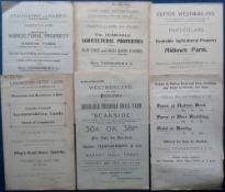 Documents, Westmorland, a collection of 39 printed sale particulars 1918-1926, some duplication (