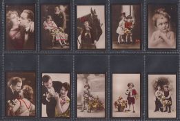 Cigarette cards, Canary Islands, Luis Zamorano Gonzalez, Photo Series, Beauties, Couples &