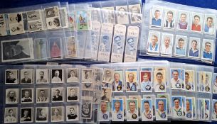 Cigarette cards, Sporting mixture several hundred cards, sets and part sets including Ogden's