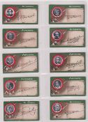 Cigarette cards, Taddy Autographs (set 25 cards) including George Washington (a few with slight