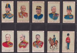 Trade cards, Home & Colonial Stores War Pictures (standard sized) (set 100 cards) some cards printed
