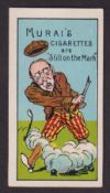 Cigarette card, Japan, Murai, Phrases & Advertisements (Blue back), type card, 'Murai's Cigarettes